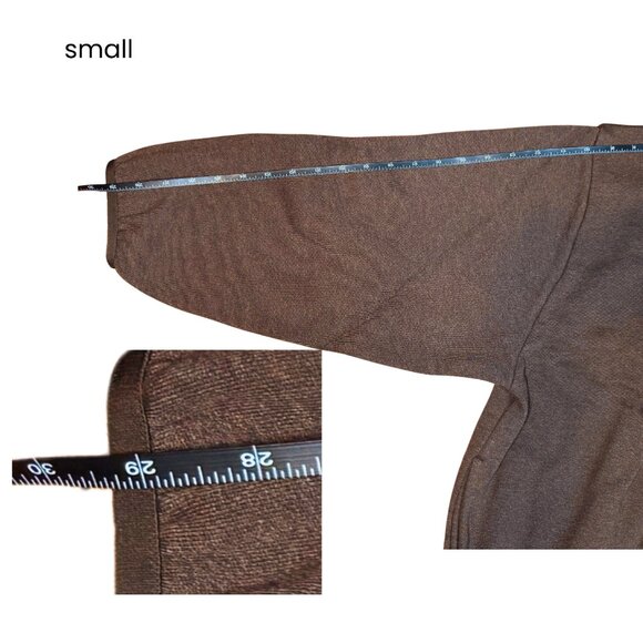 Authentic NWT Fear of God Essentials Hoodie - Heather Wood (Brown) - NEW - Picture 10 of 13